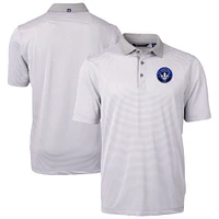 Men's Cutter & Buck CF Montreal Virtue Eco Pique Micro Stripe Recycled Polo