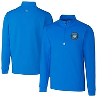 Men's Cutter & Buck Charlotte FC Traverse Stretch Eco Quarter-Zip Top