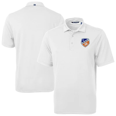 Men's Cutter & Buck  White FC Cincinnati Virtue Eco Pique Recycled Polo