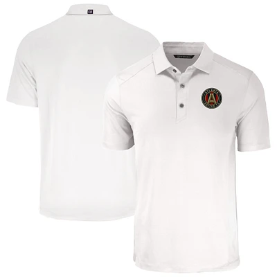 Men's Cutter & Buck White Atlanta United FC Forge Eco Stretch Recycled Polo