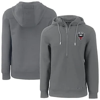 Men's Cutter & Buck D.C. United Roam Eco Half-Zip Recycled Pullover Hoodie