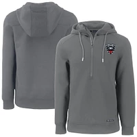 Men's Cutter & Buck D.C. United Roam Eco Half-Zip Recycled Pullover Hoodie