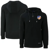 Men's Cutter & Buck FC Cincinnati Roam Eco Half-Zip Recycled Pullover Hoodie