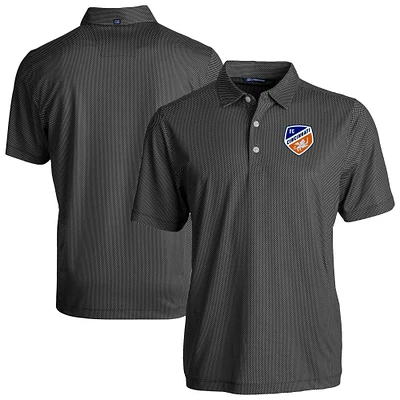 Men's Cutter & Buck /White FC Cincinnati Pike Eco Symmetry Print Stretch Recycled Polo