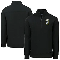 Men's Cutter & Buck Columbus Crew Roam Eco Recycled Quarter-Zip Pullover Top