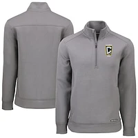 Men's Cutter & Buck Columbus Crew Roam Eco Recycled Quarter-Zip Pullover Top