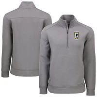 Men's Cutter & Buck Columbus Crew Roam Eco Recycled Quarter-Zip Pullover Top