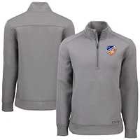 Men's Cutter & Buck FC Cincinnati Roam Eco Recycled Quarter-Zip Pullover Top