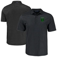 Men's Cutter & Buck Austin FC Pike Eco Shadow Check Print Recycled Polo