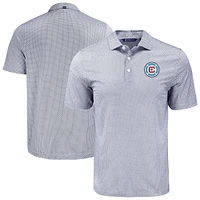 Men's Cutter & Buck Chicago Fire Pike Eco Diamond Dot Print Recycled Polo