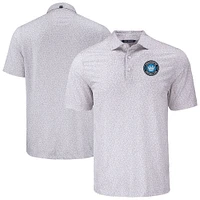 Men's Cutter & Buck Charlotte FC Pike Eco Flora Print Recycled Polo