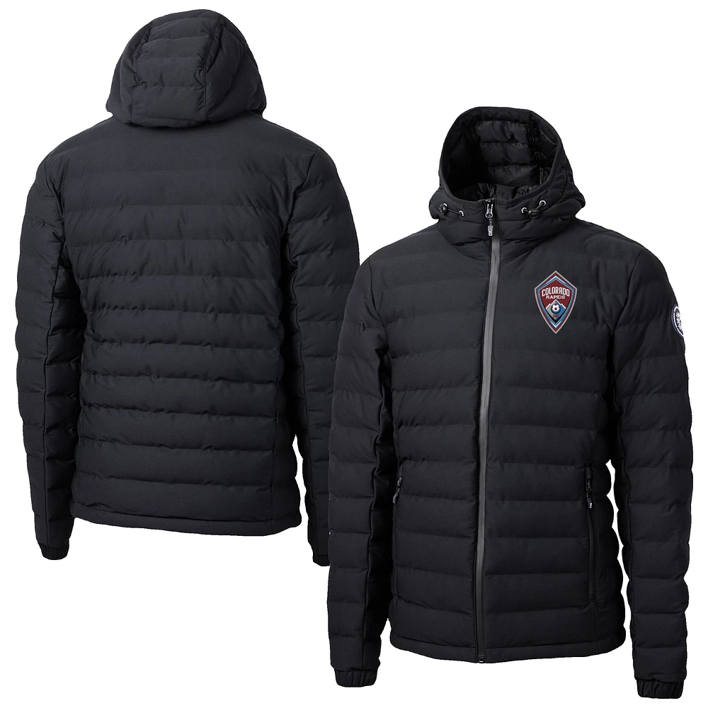 Men's Cutter & Buck Colorado Rapids Mission Ridge Repreve® Eco Insulated Full-Zip Hoodie Puffer Jacket