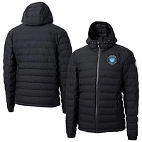 Men's Cutter & Buck Charlotte FC Mission Ridge Repreve® Eco Insulated Full-Zip Hoodie Puffer Jacket