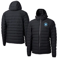 Men's Cutter & Buck Charlotte FC Mission Ridge Repreve® Eco Insulated Full-Zip Hoodie Puffer Jacket