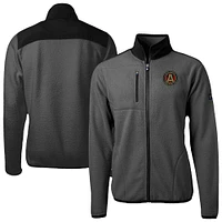 Men's Cutter & Buck Atlanta United FC Cascade Eco Sherpa Fleece Full-Zip Jacket