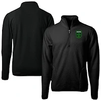 Men's Cutter & Buck Austin FC Cascade Eco Fleece Quarter-Zip Jacket