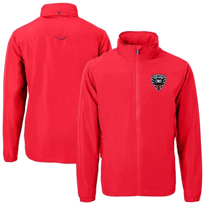 Men's Cutter & Buck  Red D.C. United Charter Eco Recycled Full-Zip Jacket