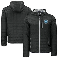 Men's Cutter & Buck Charlotte FC Rainier Primaloft Eco Full-Zip Hooded Jacket