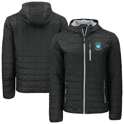 Men's Cutter & Buck Charlotte FC Rainier Primaloft Eco Full-Zip Hooded Jacket