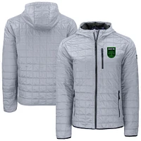 Men's Cutter & Buck  Gray Austin FC Rainier Primaloft Eco Full-Zip Hooded Jacket