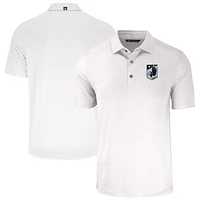 Men's Cutter & Buck White Minnesota United FC Forge Eco Stretch Recycled Polo