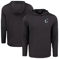 Men's Cutter & Buck Minnesota United FC Coastline Epic Comfort Eco Recycled Long Sleeve Hoodie T-Shirt
