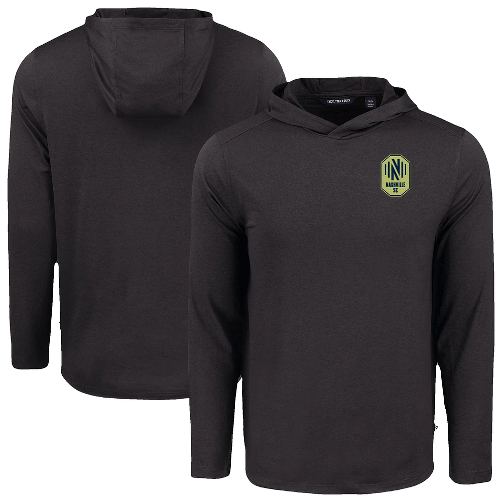 Men's Cutter & Buck Nashville SC Coastline Epic Comfort Eco Recycled Long Sleeve Hoodie T-Shirt