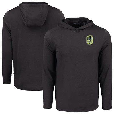 Men's Cutter & Buck Nashville SC Coastline Epic Comfort Eco Recycled Long Sleeve Hoodie T-Shirt
