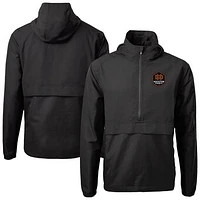Men's Cutter & Buck  Black Houston Dynamo FC Charter Eco Recycled Full-Zip Anorak Jacket