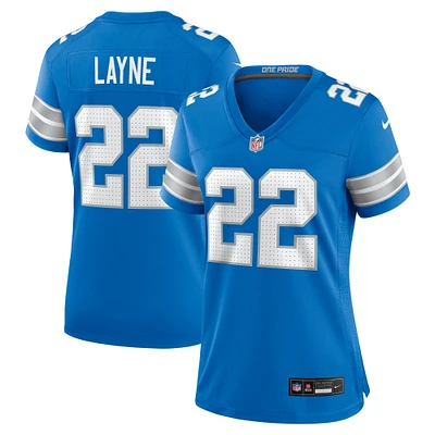 Women's Nike Bobby Layne Blue Detroit Lions Retired Player Game Jersey