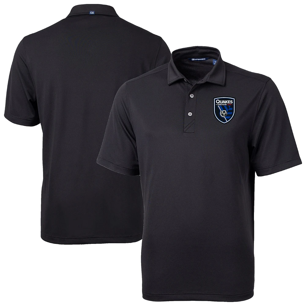 Men's Cutter & Buck San Jose Earthquakes Virtue Eco Pique Recycled Polo