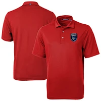 Men's Cutter & Buck San Jose Earthquakes Virtue Eco Pique Recycled Polo
