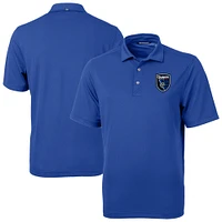 Men's Cutter & Buck San Jose Earthquakes Virtue Eco Pique Recycled Polo
