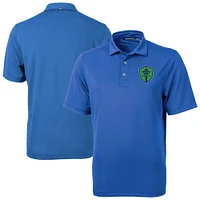 Men's Cutter & Buck Seattle Sounders FC Virtue Eco Pique Recycled Polo