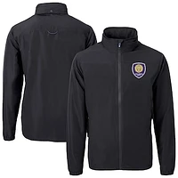 Men's Cutter & Buck Orlando City SC Charter Eco Recycled Full-Zip Jacket
