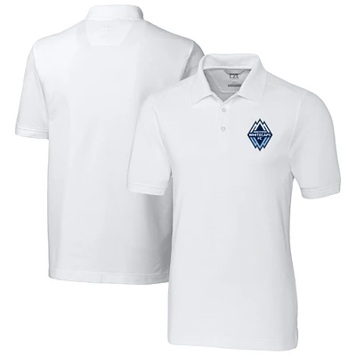 Men's Cutter & Buck Vancouver Whitecaps FC Advantage Eco Tri-Blend Pique Polo