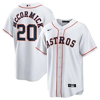 Men's Nike Chas McCormick White Houston Astros Home Replica Player Jersey