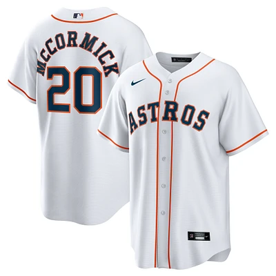 Men's Nike Chas McCormick White Houston Astros Home Replica Player Jersey