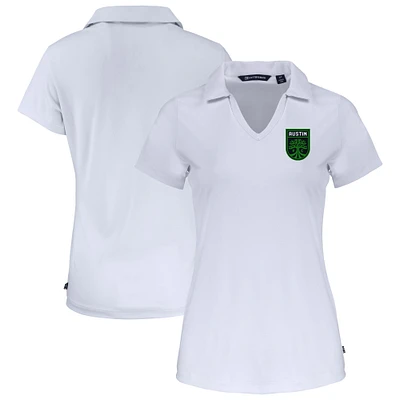 Women's Cutter & Buck Austin FC Daybreak Eco Recycled V-Neck Polo