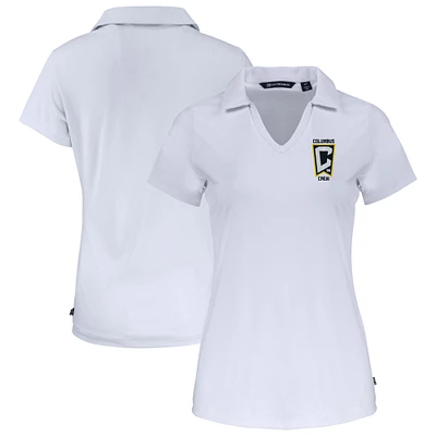 Women's Cutter & Buck Columbus Crew Daybreak Eco Recycled V-Neck Polo