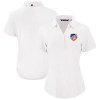 Women's Cutter & Buck  White FC Cincinnati Forge Eco Stretch Recycled Polo