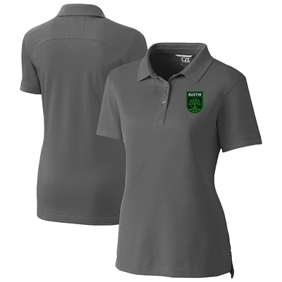 Women's Cutter & Buck Austin FC Advantage Eco Tri-Blend Pique Polo