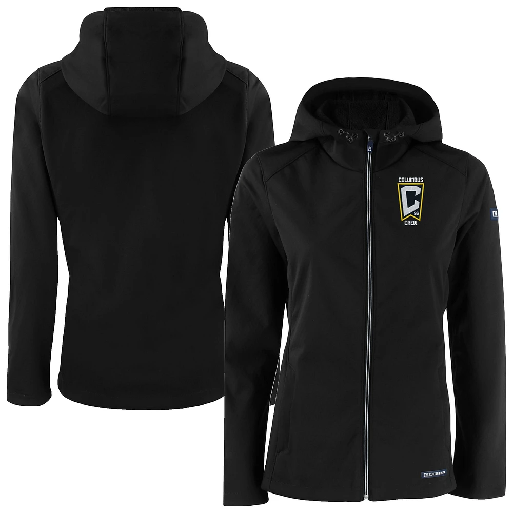 Women's Cutter & Buck Columbus Crew Evoke Eco Softshell Recycled Full-Zip Jacket