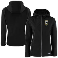 Women's Cutter & Buck Columbus Crew Evoke Eco Softshell Recycled Full-Zip Jacket