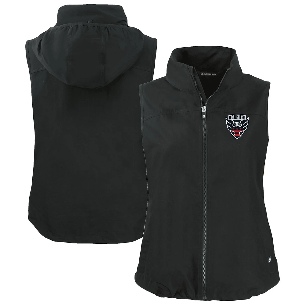 Women's Cutter & Buck D.C. United Charter Eco Recycled Full-Zip Vest