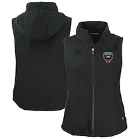 Women's Cutter & Buck D.C. United Charter Eco Recycled Full-Zip Vest