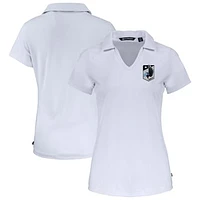 Women's Cutter & Buck Minnesota United FC Daybreak Eco Recycled V-Neck Polo