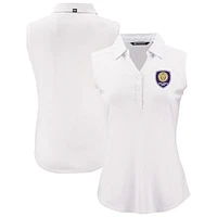 Women's Cutter & Buck Orlando City SC Forge Eco Stretch Recycled Sleeveless Polo