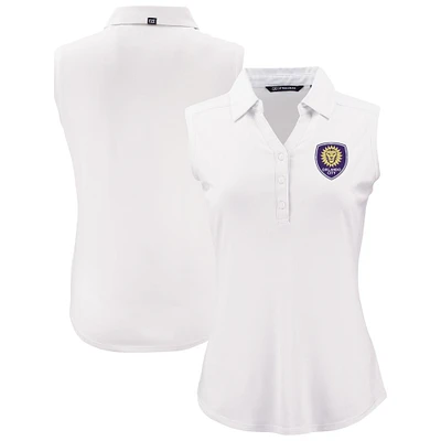 Women's Cutter & Buck Orlando City SC Forge Eco Stretch Recycled Sleeveless Polo