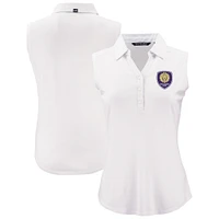 Women's Cutter & Buck Orlando City SC Forge Eco Stretch Recycled Sleeveless Polo